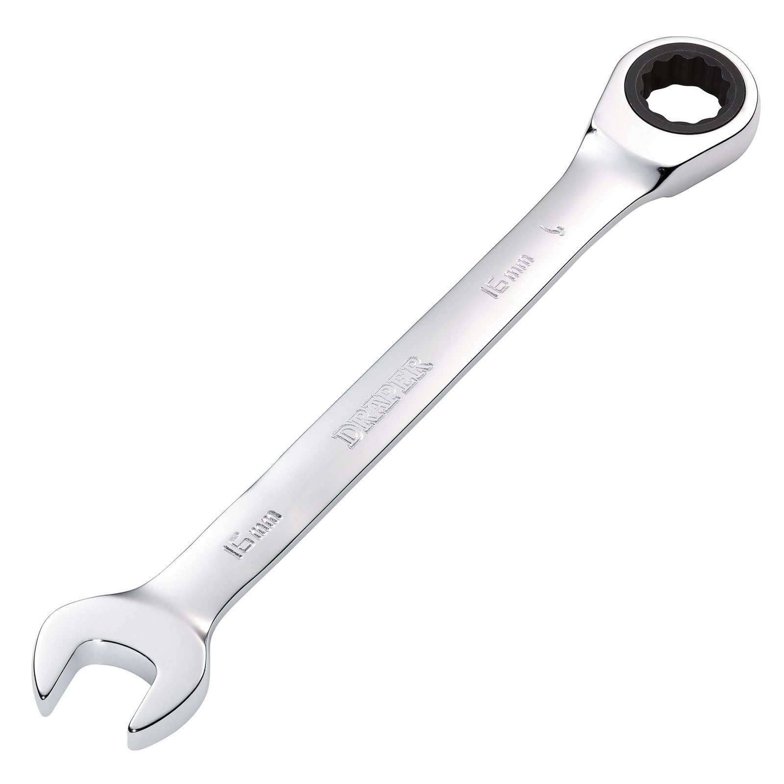 Draper 31013 Hi-Torq Metric Ratcheting Combination Spanner, 16mm