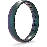 Enso Rings Thin Legend Silicone Ring | Made in The USA | Ultra Comfortable, Breathable, and Safe Silicone Ring