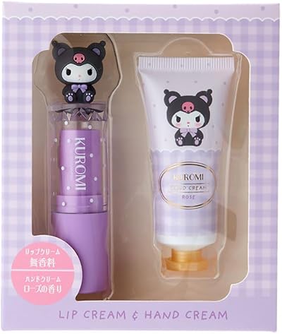 Sanrio 331732 Chromi Lip Balm & Hand Cream Set Bear Motif