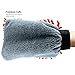 MICROFIBER CLOTH CAR WASH MITT AND DUSTER - For Washing and Dusting Cars - Perfect for Those Who Never Let Someone Else Wash Their Car - Soapy Foam Suds When Wet - Great For Dusting When Dry