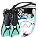 Seavenger Voyager Snorkeling Set with Gear Bag