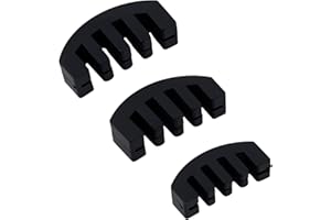 3pcs Violin Mutes, 3 Sizes Premium Hard Plastic Claw Style Violin Mutes Practical Musical Instrument Accessories Cello Viola 