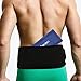 Inerzen Back and Waist Hot and Cold Gel Pad Therapy Wrap for Pain, Muscle, Stress Relief - Microwavable & Freezable