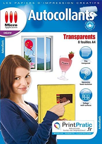 Micro Application 5091 8feuilles Papier Creatif Papiers Creatifs 8 Feuilles Amazon Fr Fournitures De Bureau