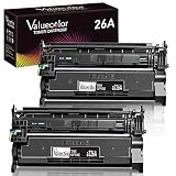 ValueColor Compatible Toner Cartridge Replacement for HP 26A CF226A Used in Laserjet Pro M402dn M402n M402d M402dw M402dne 402dn Laserjet Pro MFP M426dw M426dn M426fdw M426fdn 426 Printer (2 Black)