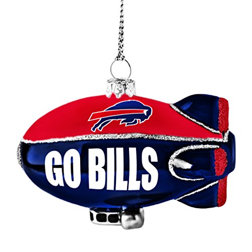 NFL Buffalo Bills Glitter Blimp Ornament