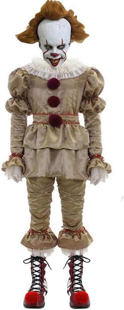 Clown Costume Kids IT Cosplay Costume for Halloween Party Fancy Dress Clothing 2019