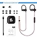 SoundPEATS Bluetooth Headphones Sport Wireless Sweatproof Earbuds for Running with Mic (8 Hours Play Time, Bluetooth 4.1, aptx, Secure Fit Ear-hook Design) Q11 - Red