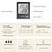 SXCD Digital Hygrometer Indoor Thermometer, Humidity Gauge Indicator Room Thermometer, Accurate Temperature Humidity Monitor Meter for Home, Office, Greenhouse, Mini Hygrometer