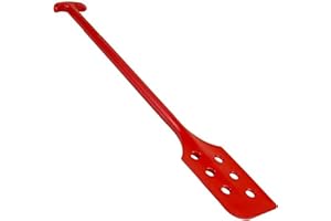 Remco 67744 Scraper,Paddle,w/Holes,40",PP,Red