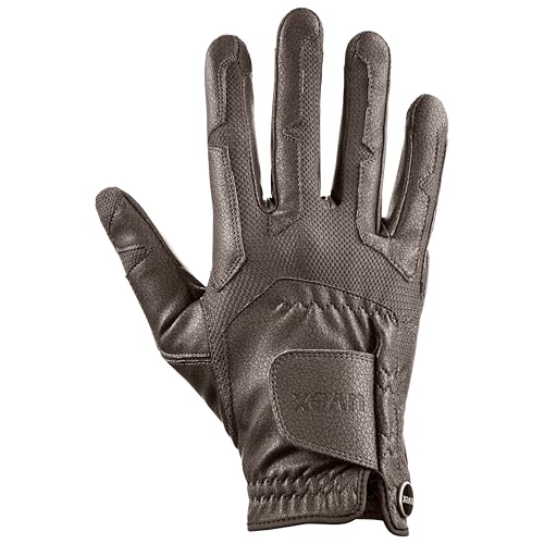 Uvex Ventraxion - Flexible Riding Gloves for Men and Women - Durable - Breathable Material - Brown - 5-6