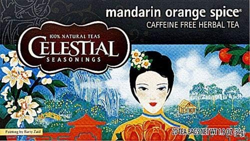 Celestial | Mandarin Orange Spice Tea | 4 x 20 bags
