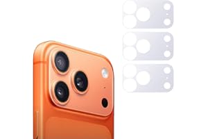 Yefainyu 3 PCS Matte Hollow Lens Films Protective Film for iPhone 17 Pro Max