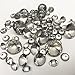 Koyal Wholesale Centerpiece Vase Filler High Quality Acrylic Diamonds, Gray