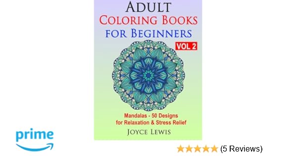 Amazoncom Adult Coloring Books For Beginners Vol 2 - 