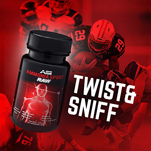 image for AmmoniaSport Athletic Smelling Salts - RAW - For Advanced Users - STRO