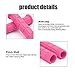 OUTERDO Handlebar Grips Bicycle MTB BMX Road Mountain Bike Soft Rubber Handlebar End Grips pink
