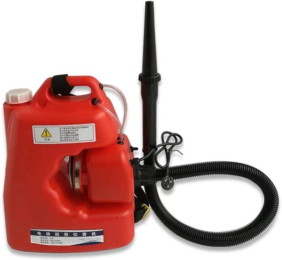 220V Electric Ultra-Micro Sprayer 16L Disinfection Fog Machine Air Sterilizer Aerosol Atomizer Spray Range 10-12 Meters for Farm School Hospital Hotel,2200W
