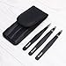 Tweezers for Eyebrows, Pointed Flat Slanted Tweezers Steel Slant Tip Eyebrow Tweezer Set Great Precision for Facial Hair, Ingrown Hair, Splinter, Blackhead and Tick Remover