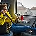 Airplane Footrest - Reduce Swelling & Soreness - Foot Hammock for Flight, Train, Bus, Home, Office, Portable Travel Foot Rest for Traveling in Plane