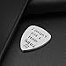 ELIOELIO Lubatis Best Husband Gifts from Wife - I Couldn't Pick A Better Husband Guitar Pick Musician Gifts for Husband, Valentines Day Gifts for Husband, Husband for Him Men