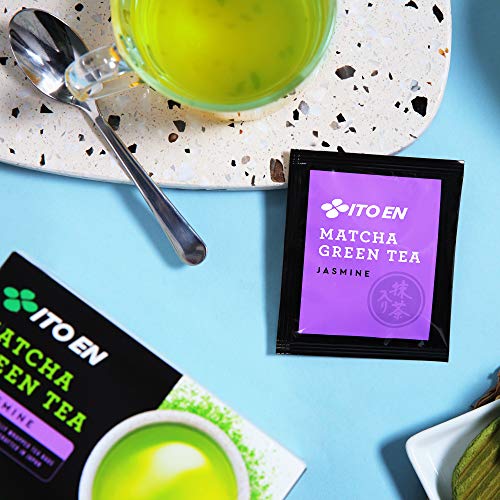 Ito En Traditional Matcha Green Tea, Jasmine, 20 Count (Pack of 6
