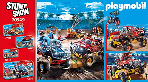 PLAYMOBIL Stuntshow 70549 Monster Truck Horned, Für Kinder von 4 - 10 Jahren – Bild 3