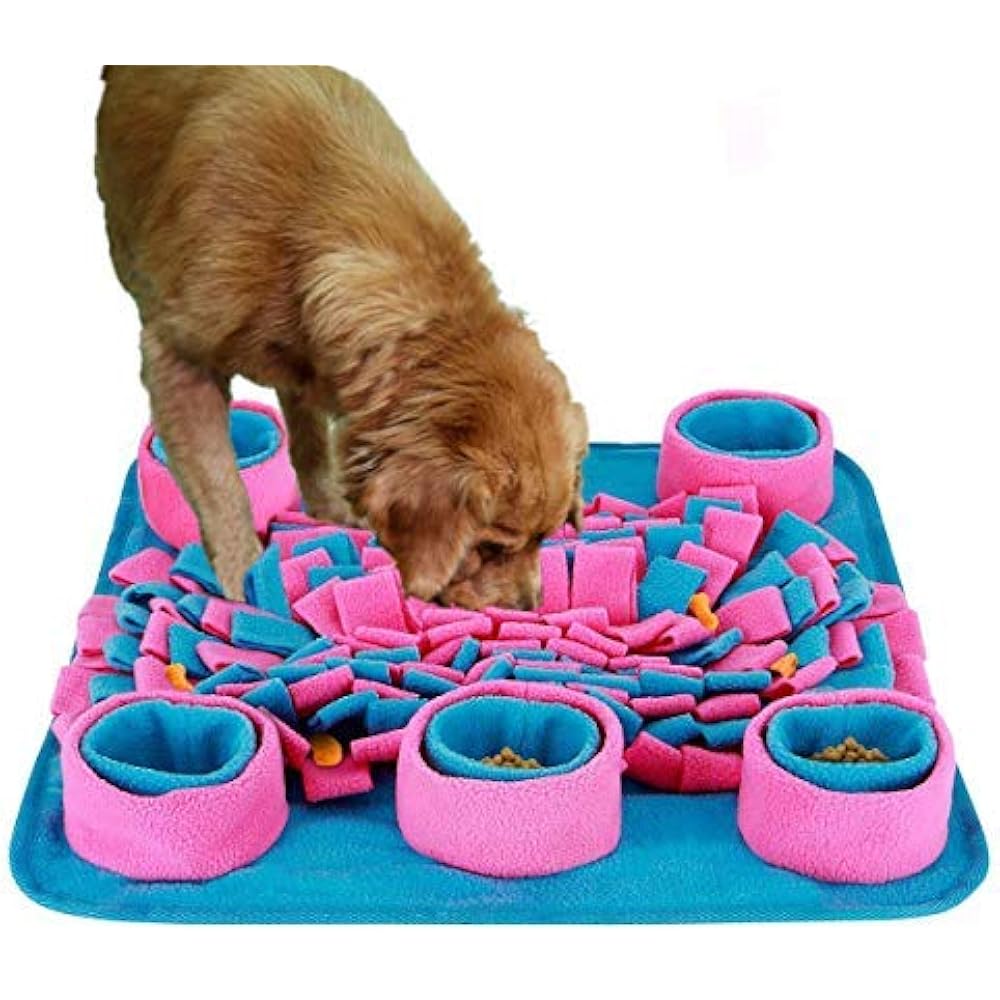 LIVEKEY Pet Snuffle Mat For Dog,Feeding Mat,Nosework Mat,for Relieve
