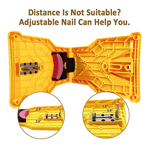 OneBom Chainsaw Sharpener, Chain Saw Sharpeners, Chainsaw Teeth Sharpener, Chain Sharpener for Chainsaws, Chain Saw Blade Sharpener with Sharpener Fit for 14/16/18/20 Inch Chain Saw Bar with 2 Holes