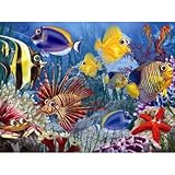 Cobble Hill Wide-eyed Fishies Jigsaw Puzzle, 400-Piece Family Puzzle
