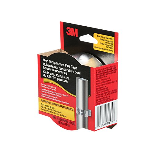 3M High Temperature Flue Tape, 15Foot Roll Hardware Hardware Accessories Hardware Foil