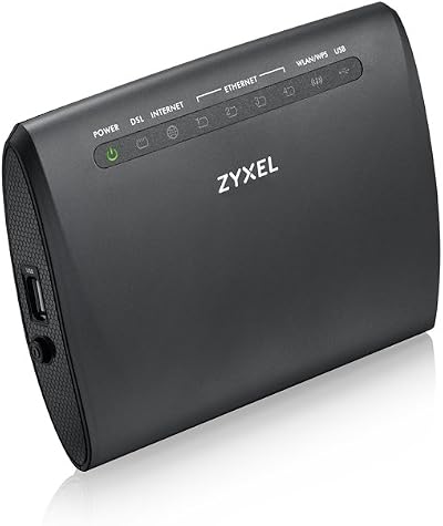 Zyxel VMG1312-B10D Wireless N300 VDSL2 4-Port Gateway USB Annex A POTS