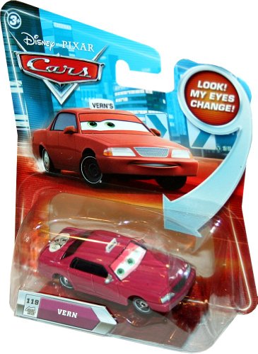 Disney/Pixar Cars, Lenticular Eyes Series 2 Die-Cast Vehicle, Vern #119, 1:55 Scale