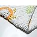 Lucear Muslin Baby Bath Towels Lovely Animal Print Also Warm for Baby Blanket (Yellow)