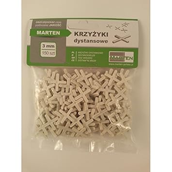150 Stück Fliesenkreuze 3mm Fugenkreuze Distanzstücke Fliesen