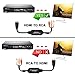 JBingGG HDMI to RCA Cable Converter HDMI to AV Converter 1080P 3RCA Cvbs Composite Video Audio Supports PAL/Ntsc for Amazon Fire Stick, Roku, Chromecast, PC, Laptop, Xbox, HDTV, DVD 6ft