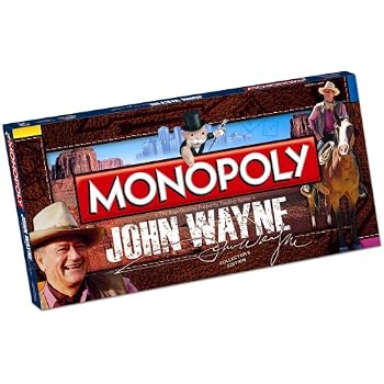 Amazon.com: Monopoly John Wayne: Toys & Games
