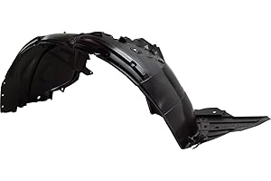 Fitrite AutoParts New Front Right Passenger Side Fender Liner For 2013-2019 Nissan Sentra, Plastic, Except SR Turbo And Nismo NI1249133