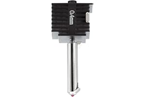 DUROZZLE 0.4mm Ruby Nozzle Hotend for Bambu Lab A1 / A1 mini 3D Printer, Hardened & Abrasion Resistant for High Speed Printing, with Silicone Cover Sock