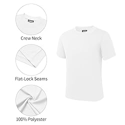QBK 2T to Youth Neon Shirt Kids UPF 50+ Dry Fit