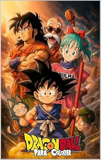 Livro Dragon Ball para colorir