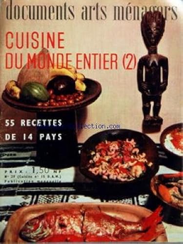 Download DOCUMENTS ARTS MENAGERS [No 29] du 01/03/1961 - CUISINE DU MONDE ENTIER 2 - 55 RECETTES DE 14 PAYS - SOMMAIRE - VERS D'AUTRES HORIZONS PAR LILO DAMERT - ESPAGNE PAR LOLITA MARTINEZ - JAPON PAR LILO DAMERT - SENEGAL PAR REGINE SIGNORINI - SUEDE PAR LILO DAMERT - GRECE ET PROCHE-ORIENT PAR STELLA CONTI - HUIT PAYS EN PIQUE-NIQUE PAR LILO DAMERT - BUFFET DE SANDWICHES A LA CIBOULETTE AUX ANCHOIS ET CAPRES AU CUMIN ET PAPRIKA AUX FOIES DE VOLAILLE ET OEUFS DURS CREME DE CACAHUETES A LA MAYONNAISE E PDF