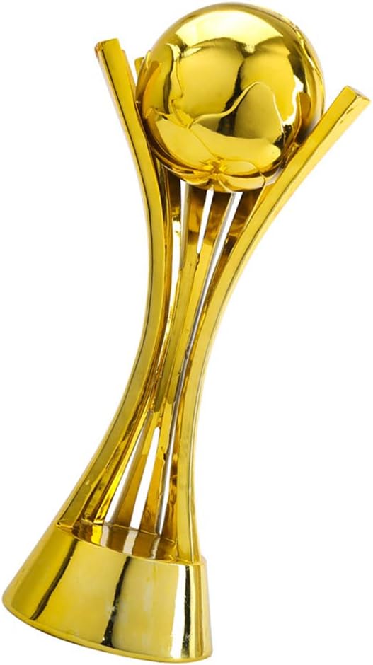 AYEN Football Gold Trophy - Trophy replica, FIFA Club World Cup Trophy Soccer Gold Trophy (14X18X42CM) Fan Supplies Souvenir