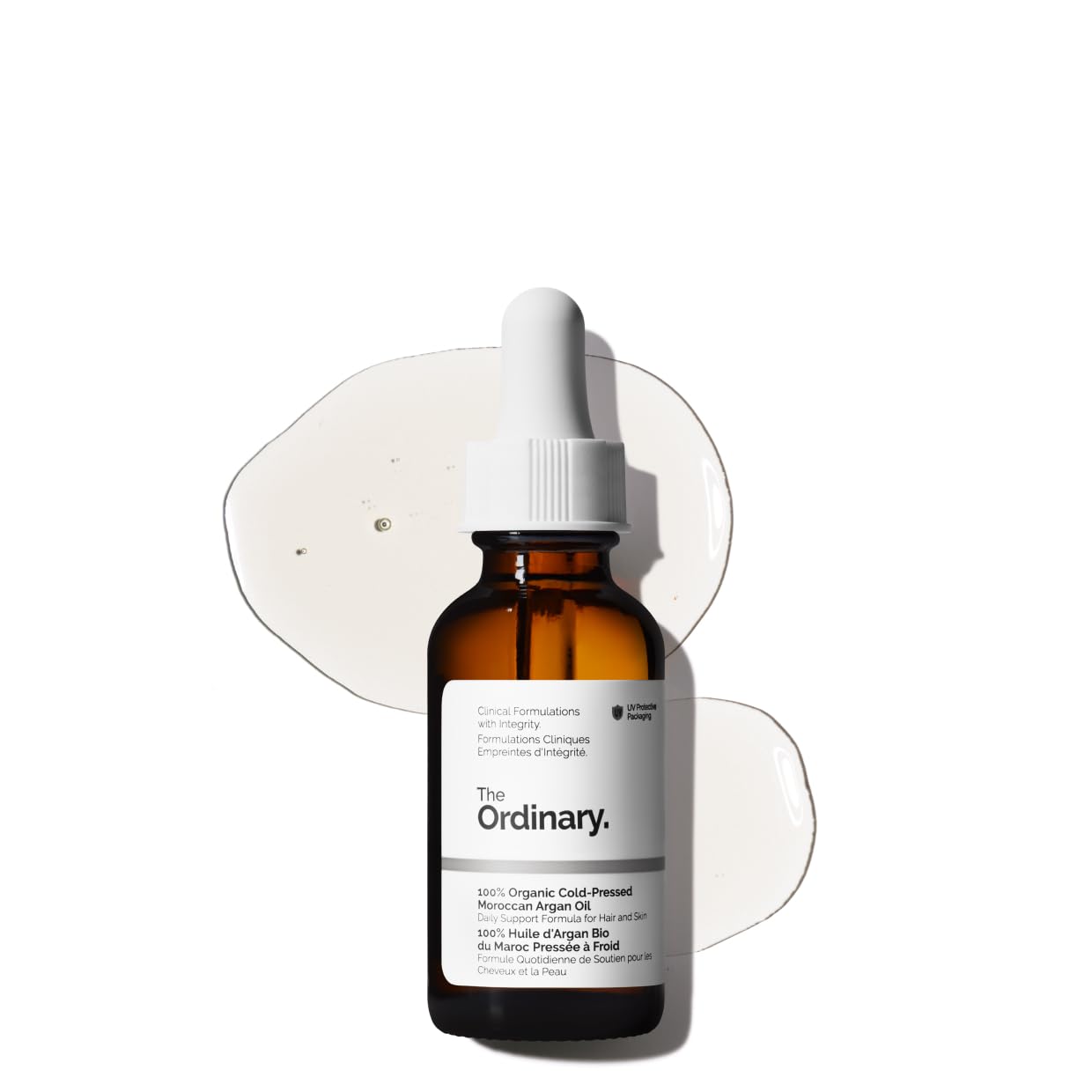 The Ordinary 100% Organic Cold-Pressed Moroccan Argan Oil, Nourishing and Hydrating Treatment for Skin & Hair, 30ml