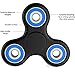 ASELA Anti-Anxiety 360 Spinner Helps Focusing Fidget Toys Premium Quality EDC Focus Toy for Kids & Adults - Stress Reducer Relieves ADHD Anxiety and Boredom Ceramic Cube Bearing (Black)