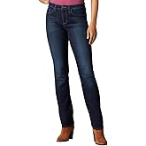 Riders by Lee Indigo Womens Midrise Straight Leg Jean
