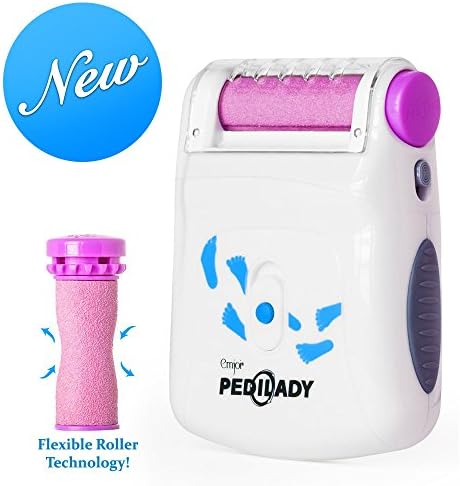 Emjoi PediLady Callus Remover with SoftFLEX Roller Technology