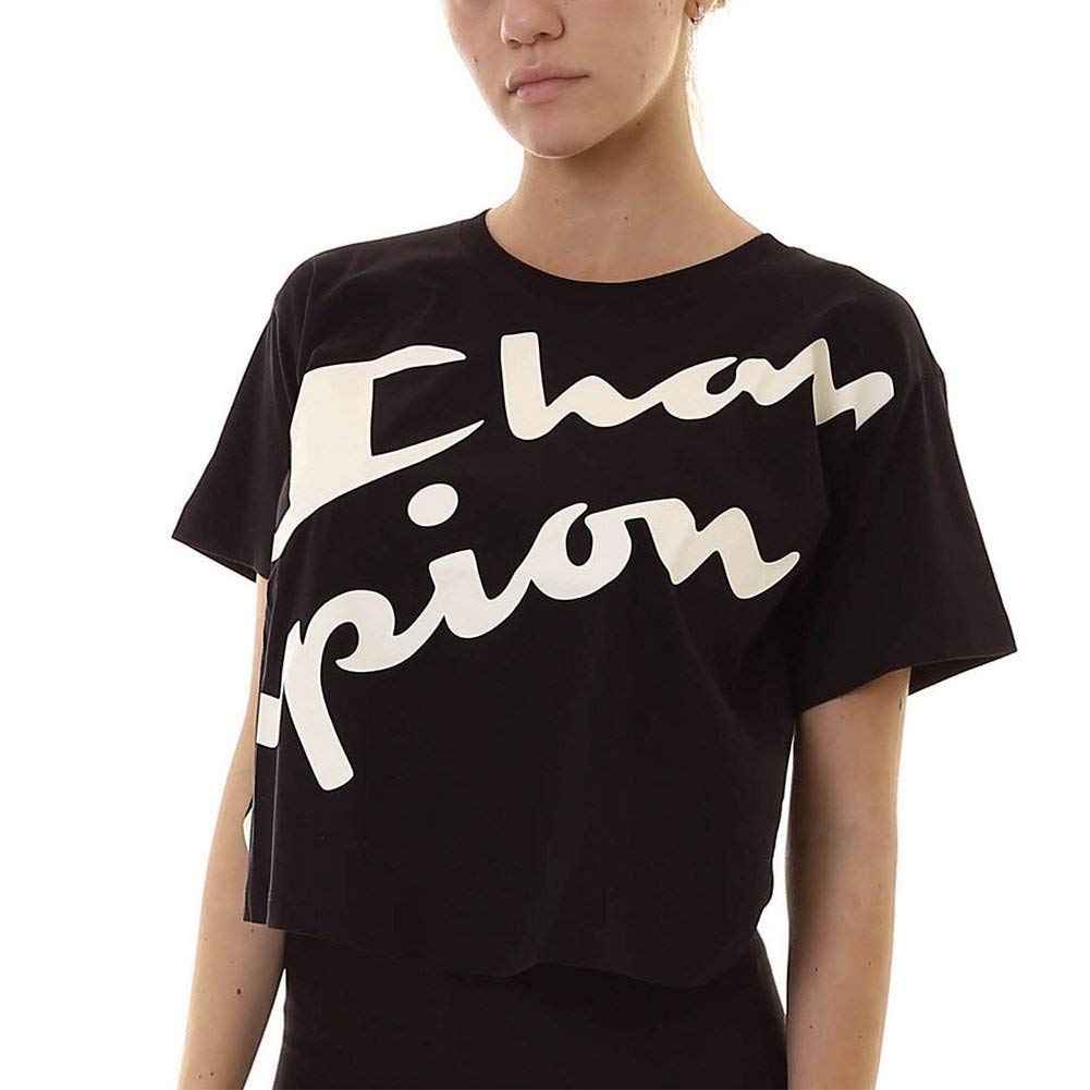 t shirt champion crop top
