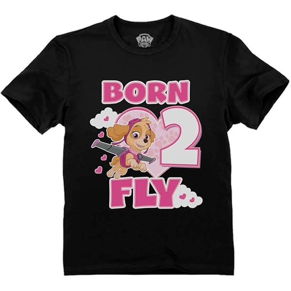 PAW PATROL Lot De 2 T-shirts Pour Filles