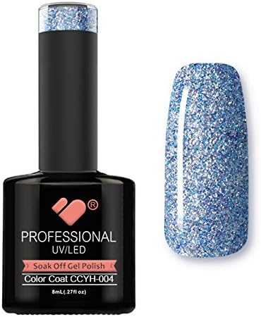 Ccyh 004 Vb Line Galaxy Bleu Rose Argent Vernis à Ongles Gel